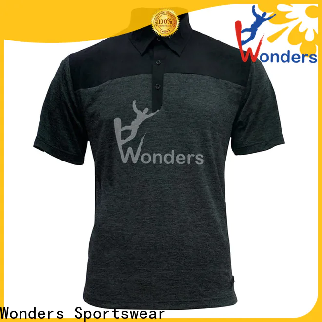 Wonders best cotton polo t shirts best supplier to keep warming