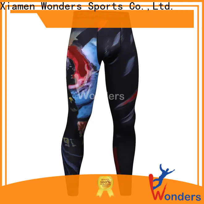 Wonders worldwide skins compression pants design bulk production