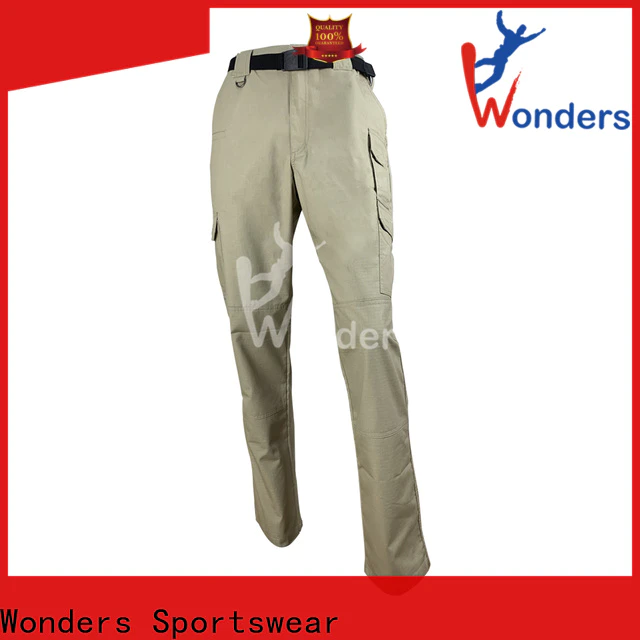 Wonders stretch hiking pants for business bulk production