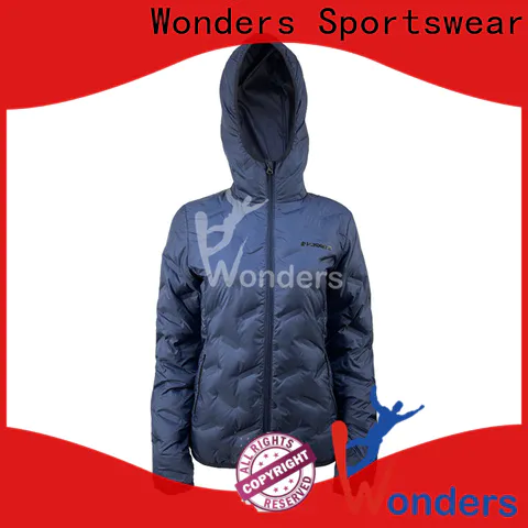 Wonders latest winter down jacket factory for sports