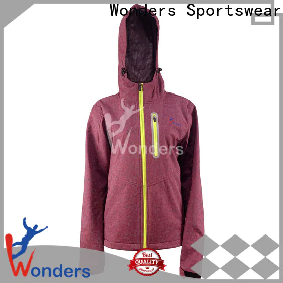 Wonders factory price waterproof soft shell jacket factory direct supply for winter