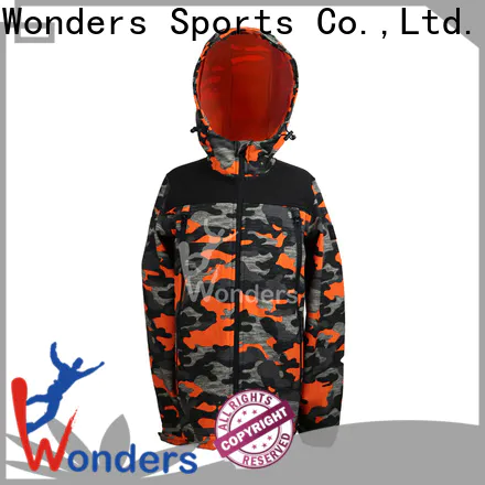 Wonders outdoor softshell jacket factory for sports