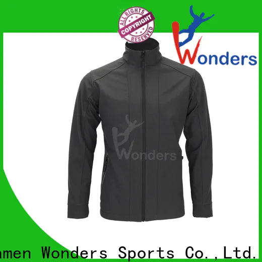 Wonders new breathable softshell jacket manufacturer for sports
