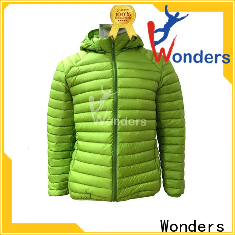 promotional hooded down jacket factory direct supply for winter