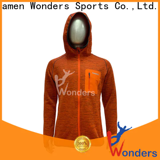 Wonders mens fleece zip up jacket from China for sale