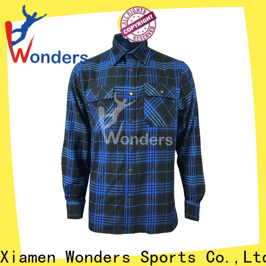 Wonders new fancy casual shirts best supplier to keep warming