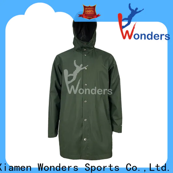 Wonders mens breathable rain jacket from China for sports