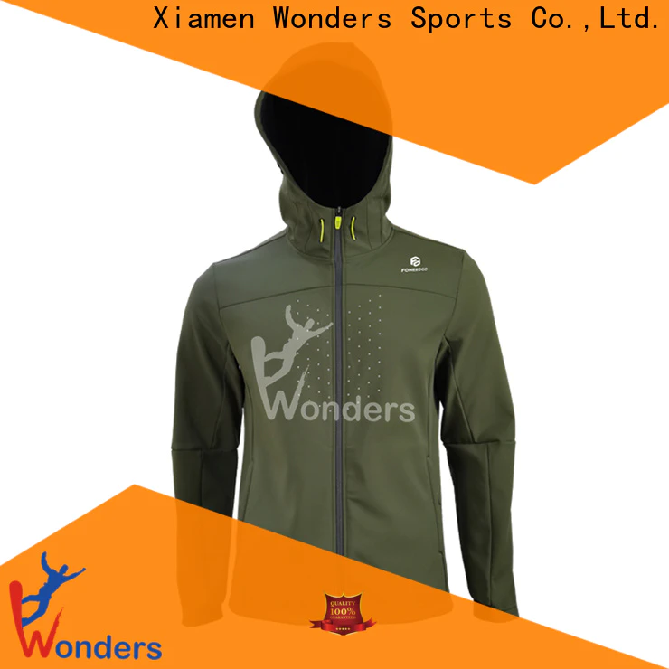 latest windproof softshell jacket from China for promotion