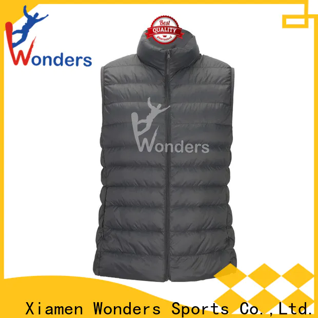 Wonders mens full vest best supplier to keep warming
