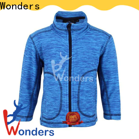Wonders zip up fleece jacket supplier for sports