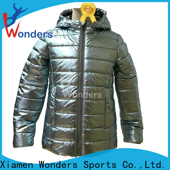 Wonders mens brown padded jacket best supplier for sports