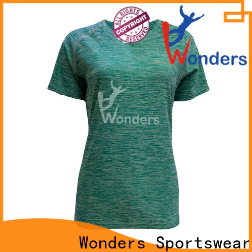 Wonders breathable running shirt best manufacturer for promotion