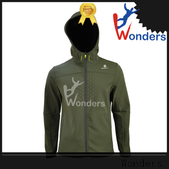 Wonders mens softshell jacket personalized for sale