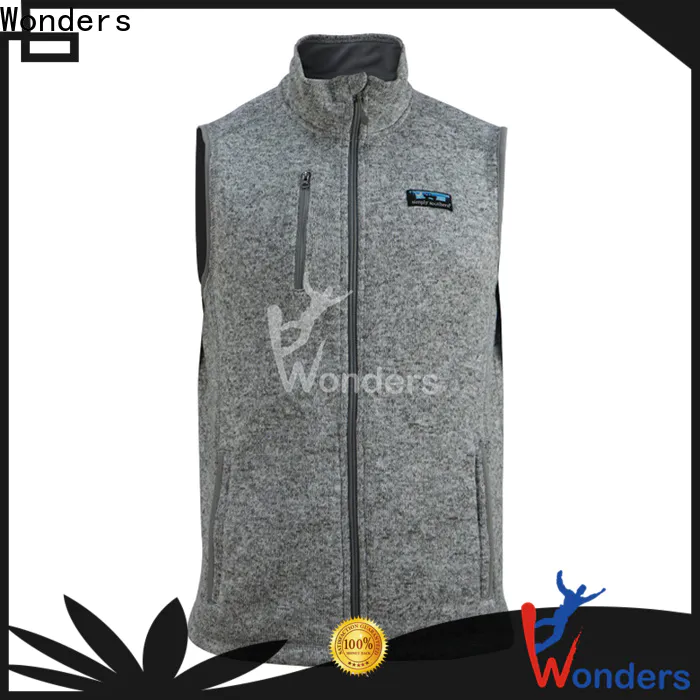 Wonders best price cheap zip up hoodie suppliers for sports