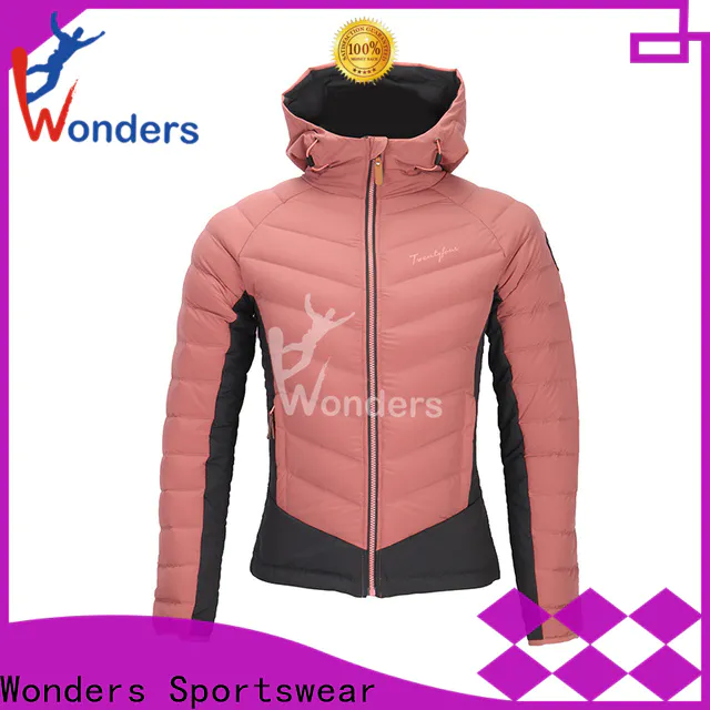 Wonders best warm down jacket supply for sports