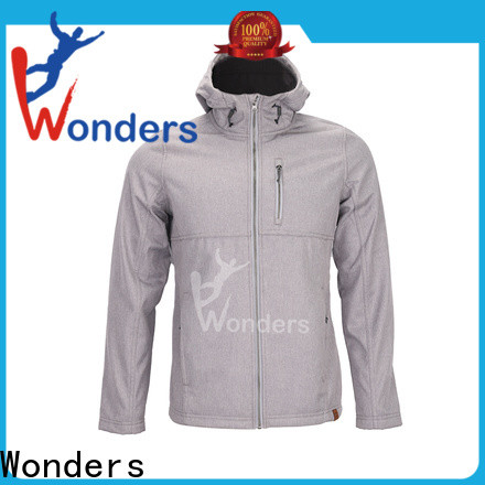 Wonders waterproof softshell jacket series for promotion
