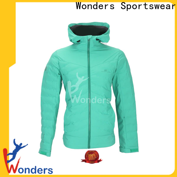 Wonders short padded hooded jacket wholesale to keep warming