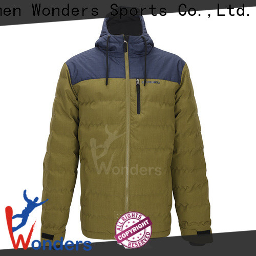 Wonders mens winter padded jackets design for promotion