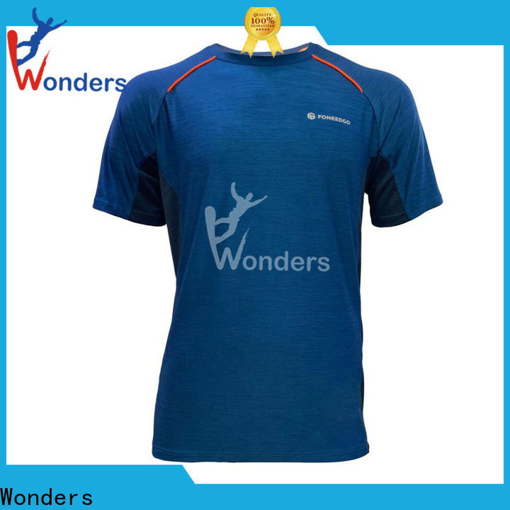 Wonders hot selling personalised running t shirt personalized bulk buy