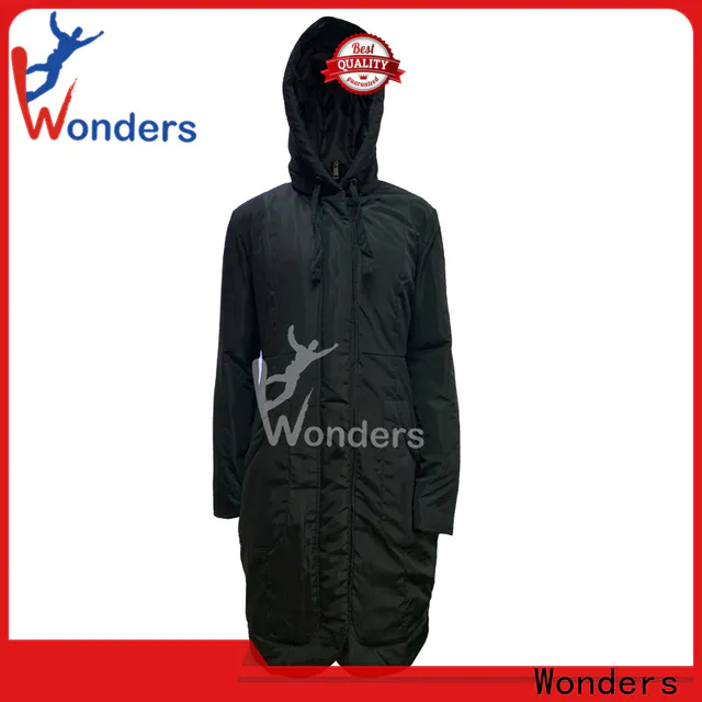 Wonders slim padded jacket personalized for sports