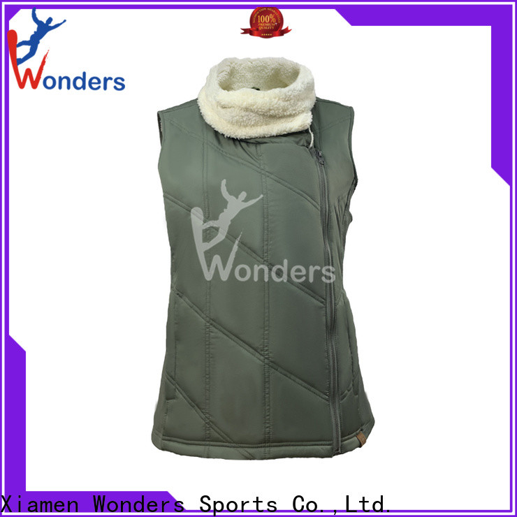 Wonders top selling boys puffy vest factory direct supply bulk production