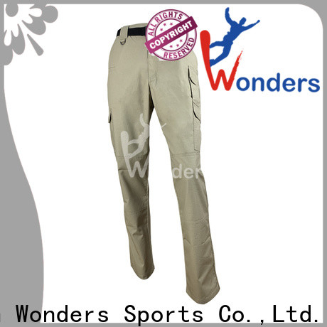 Wonders outdoor hiking pants design for outdoor