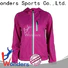 Wonders promotional weatherproof rain jacket from China for sports