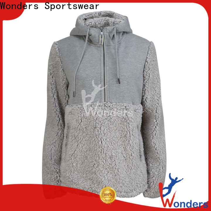 Wonders promotional fitted pullover hoodie personalized for sports