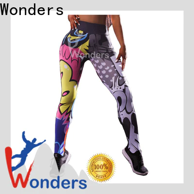 Wonders promotional athletic compression pants supply bulk production