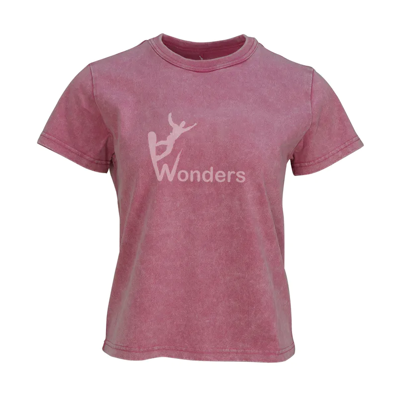 Women's cotton quick dry classic T-shirt with short sleeves