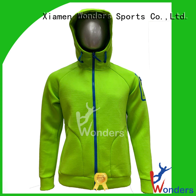factory price warm zip up hoodie supply for winte