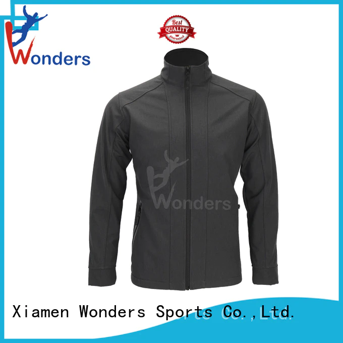 Wonders promotional waterproof soft shell jacket personalized for sale