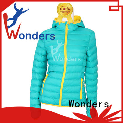 Wonders mens lightweight padded jacket design for outdoor