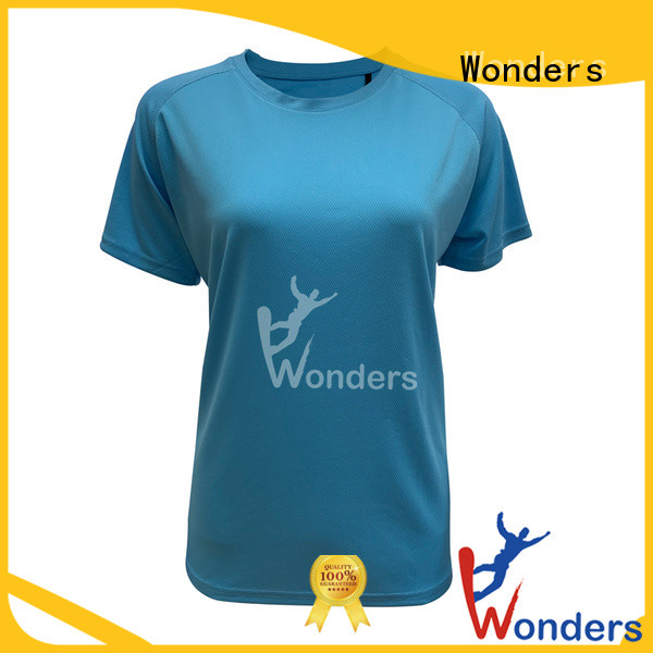 Wonders promotional t shirt running wholesale bulk buy