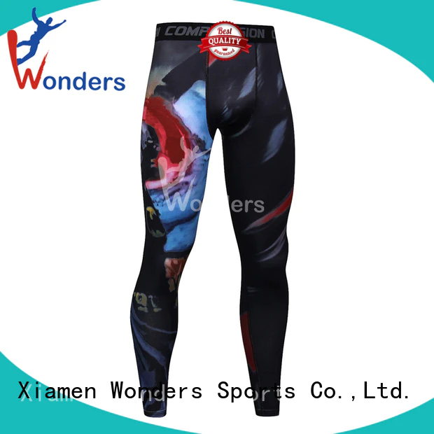 Wonders gym compression shorts wholesale for promotion