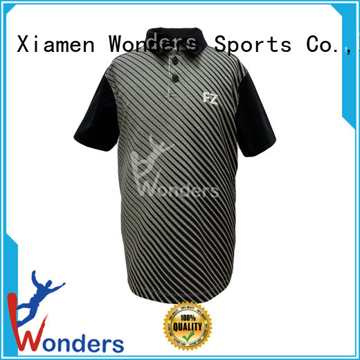 Wonders polo tee shirts mens personalized for outdoor