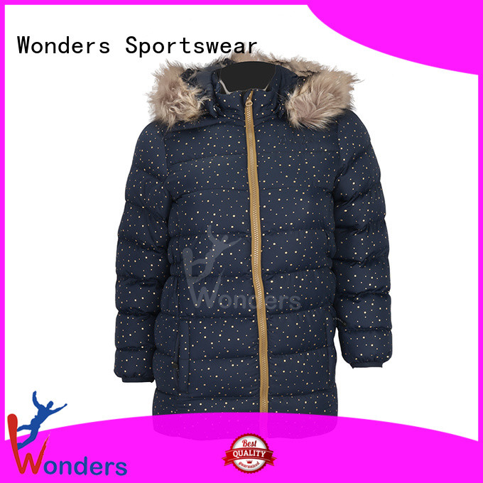 Wonders light padded jacket factory direct supply for promotion