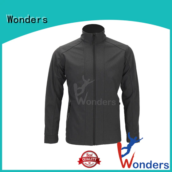 Wonders fitted soft shell jacket suppliers for sports