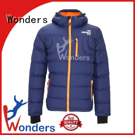 Wonders worldwide quilted padded jacket manufacturer for winte