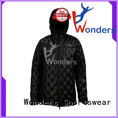 Wonders top outdoor down jacket directly sale bulk production