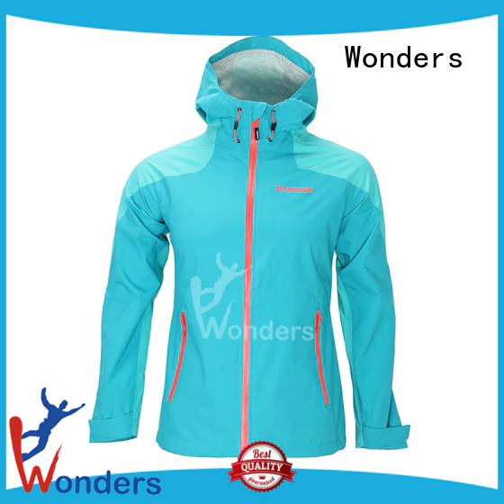Wonders hot selling mens waterproof rain jacket manufacturer for winte
