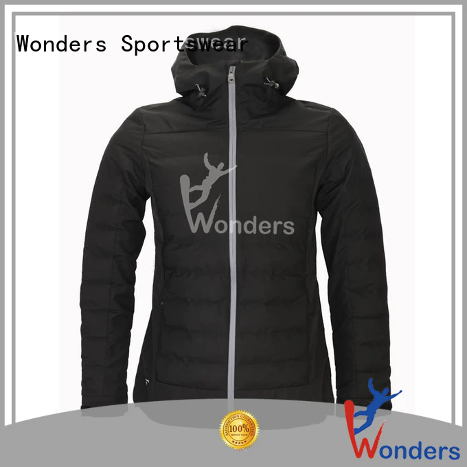 Wonders men's packable rain jacket design bulk production