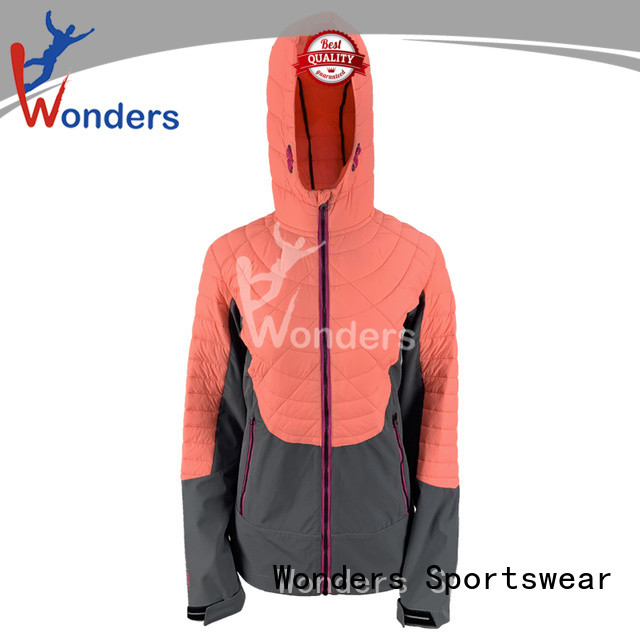 Wonders mens hybrid jacket personalized bulk production