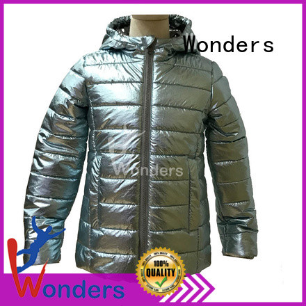 durable padded hooded jacket from China to keep warming