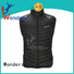 Wonders top black quilted vest supply bulk buy