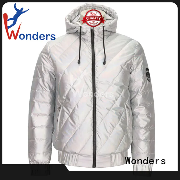 Wonders factory price thin padded jacket factory for winte