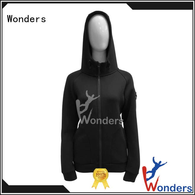 Wonders cheap cotton zip up hoodie wholesale for promotion