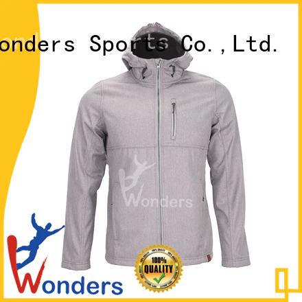 Wonders lightweight softshell jacket series bulk production
