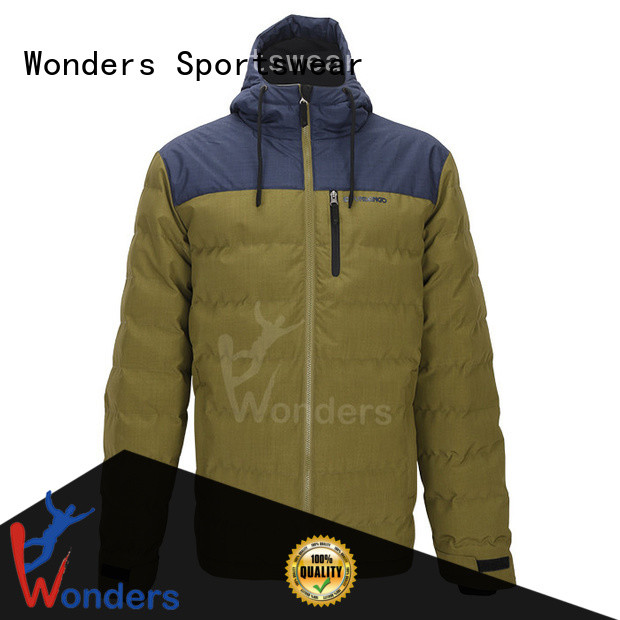 promotional fitted padded jacket supply for sale