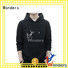 Wonders new mens black pullover hoodie wholesale for sale